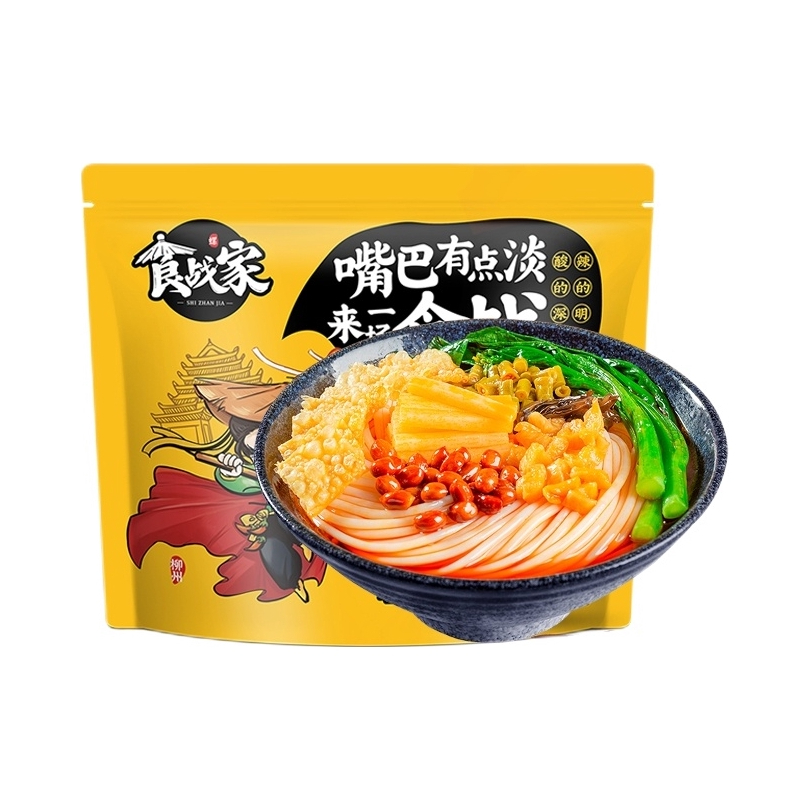 推荐商品：食战家 原味螺蛳粉 袋装 方便