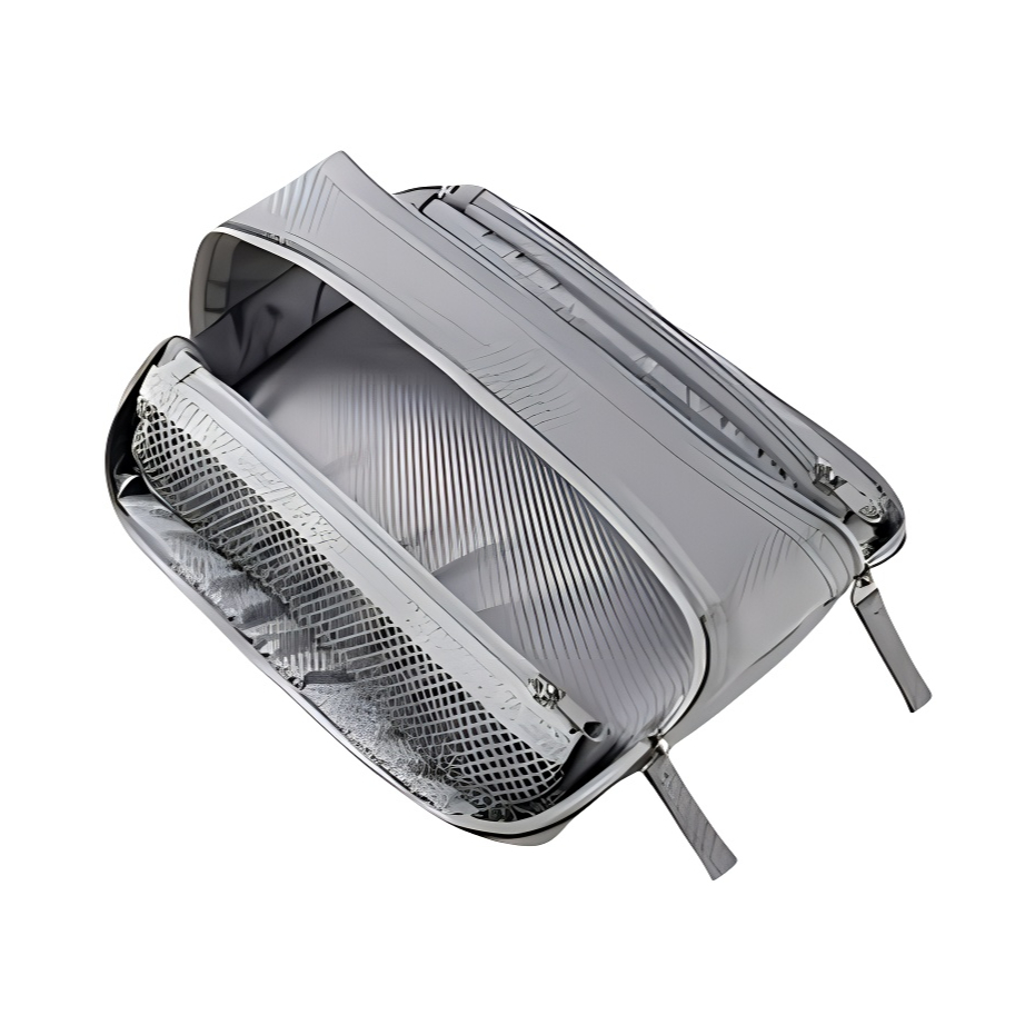 推荐商品：kokuyo/国誉 双拉链大容量简约文具盒笔袋/笔盒