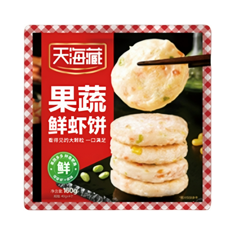 推荐商品：天海藏 果蔬鲜虾饼 袋装