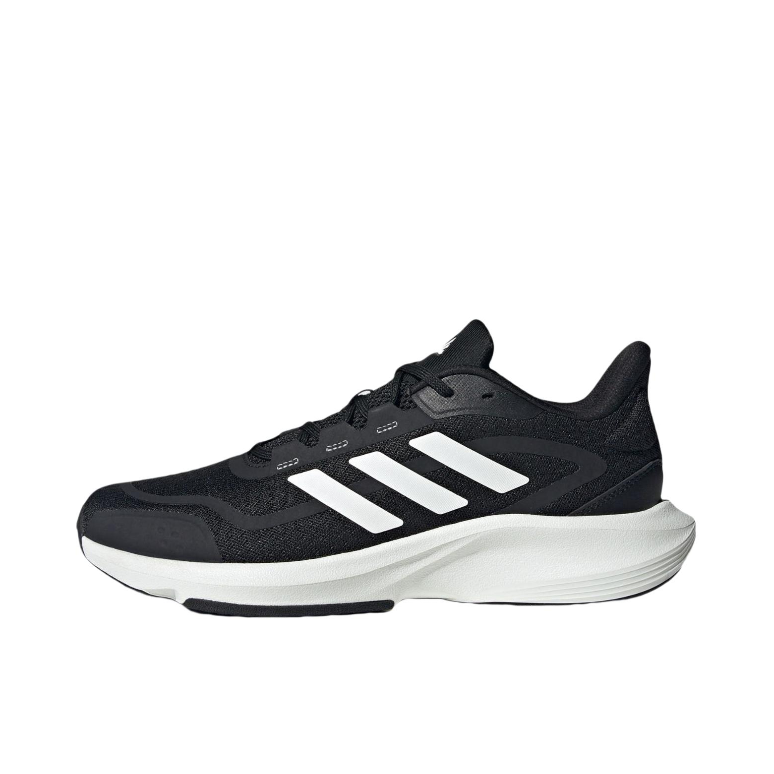 推荐商品：adidas All Day Essential 跑鞋 透气轻便防滑耐磨缓震轻运动网面训练 黑色/白色