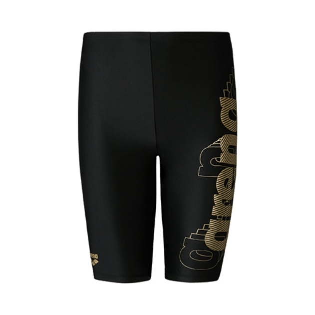 推荐商品：arena 速干平角五分防尴尬及膝抗氯游泳裤 TSM2530M 黑