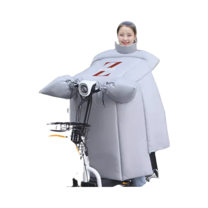 推荐商品：护航 加绒 加厚 护脖 电动车挡风被 huh-001