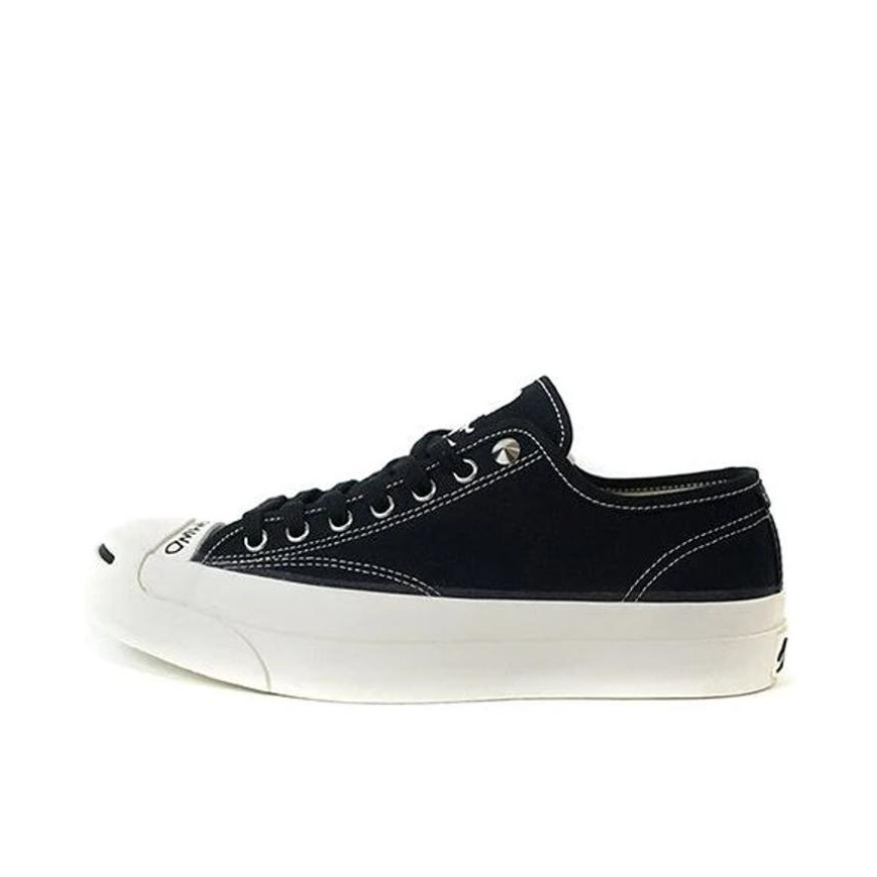 推荐商品：Converse/匡威 Jack Purcell 帆布鞋 圆头防滑耐磨减震轻便复古日常百搭 Black/White　 MMJ联名/黑白Low