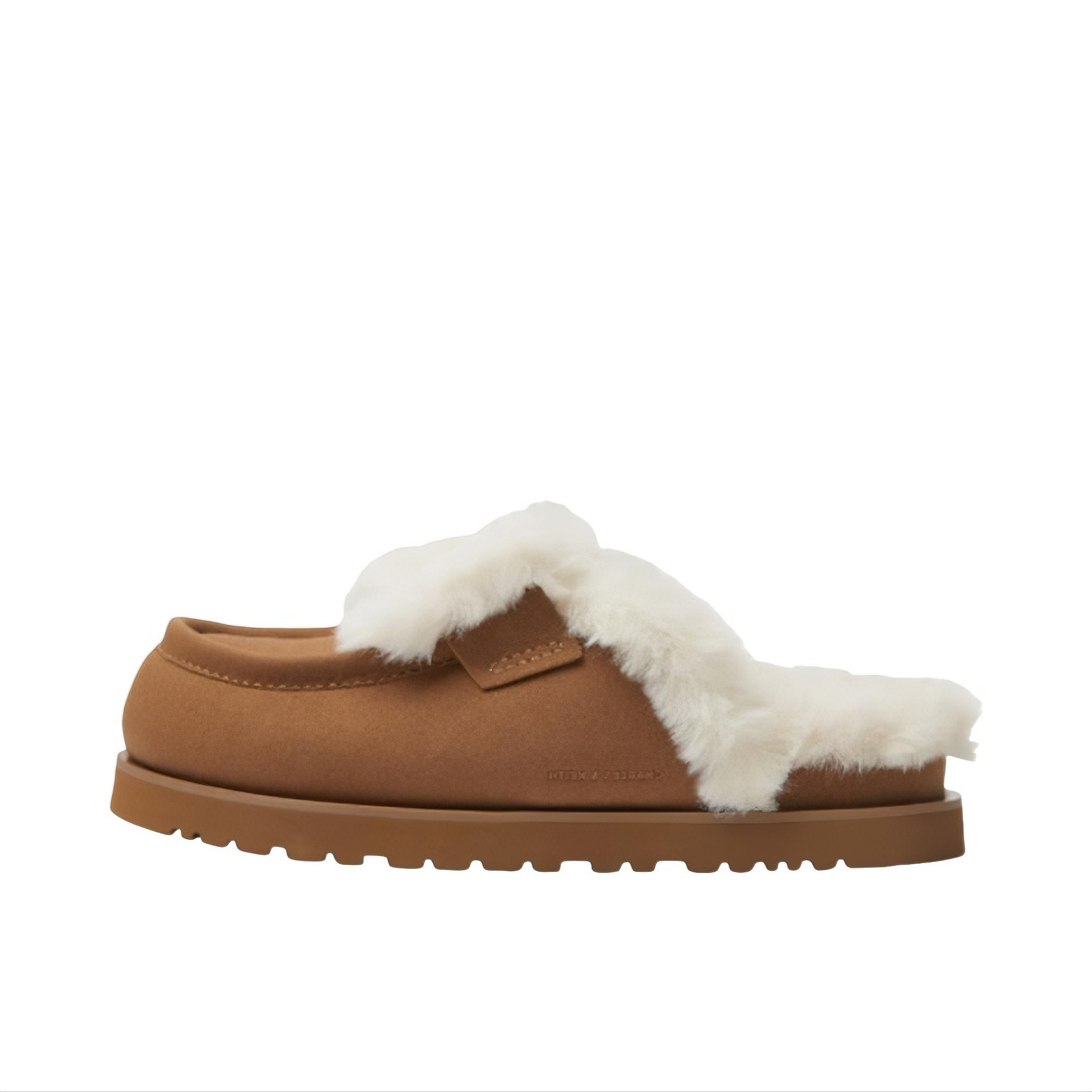 推荐商品：CHARLES&KEITH 加绒 舒适 耐磨 冬季拖鞋 CK1-70900548 女款/棕色