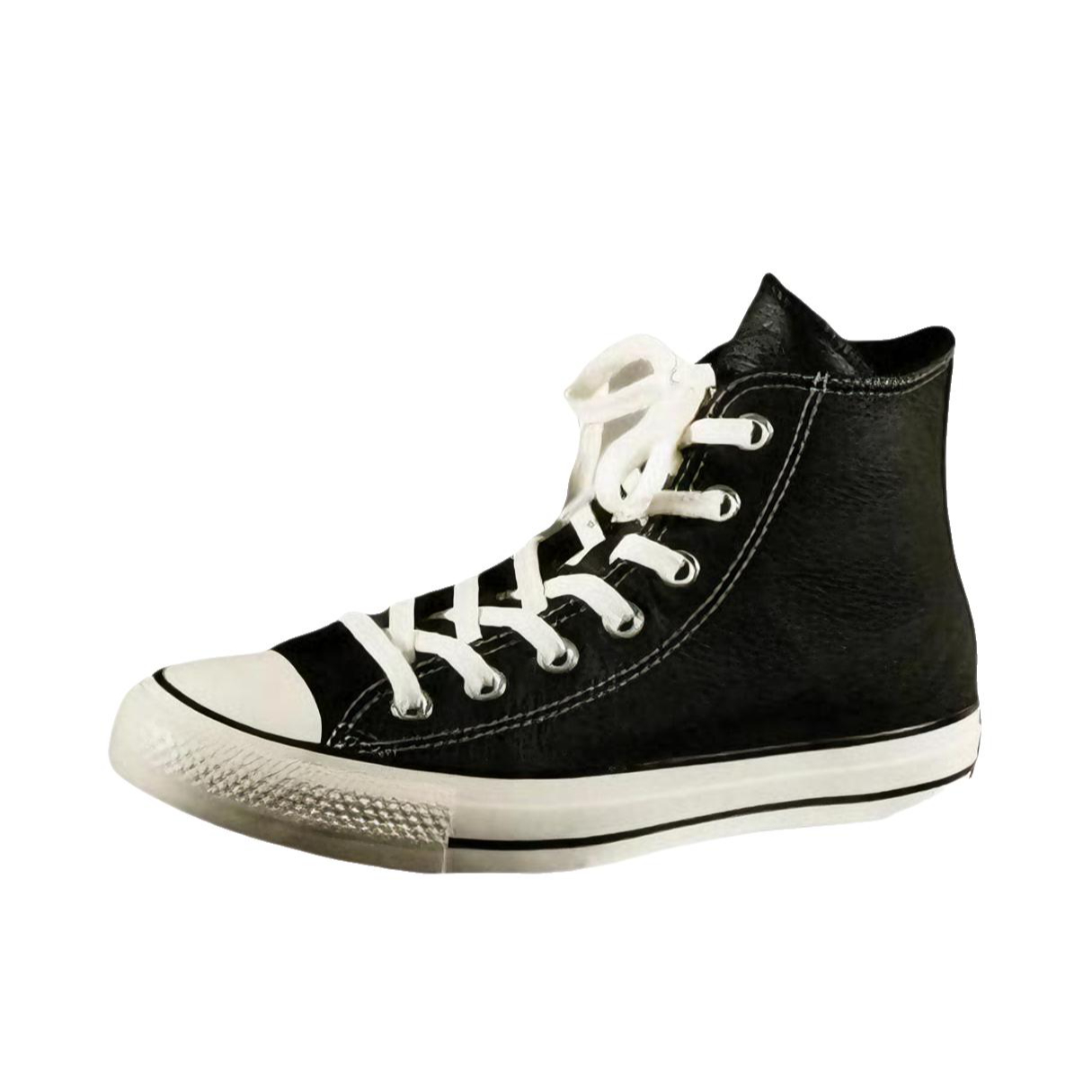 推荐商品：Converse/匡威 Chuck Taylor All Star 帆布鞋 常青款轻便防滑耐磨百搭复古圆头减震贴合高帮 松露黑