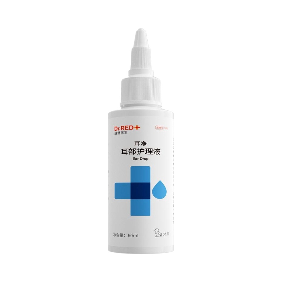 推荐商品：Dr.Red/瑞德医生 耳净耳部护理猫狗通用驱虫洁耳消炎耳螨除