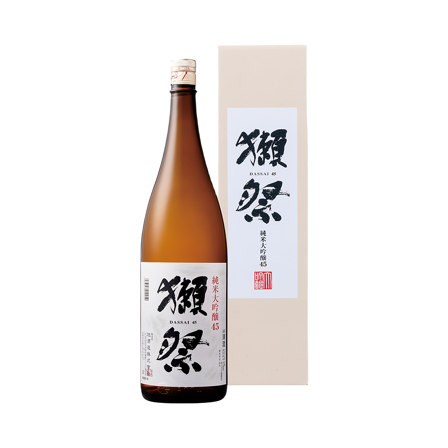 推荐商品：Dassai/獭祭 四割五分 纯米大吟酿 清酒 16%vol进口 1.8L有盒