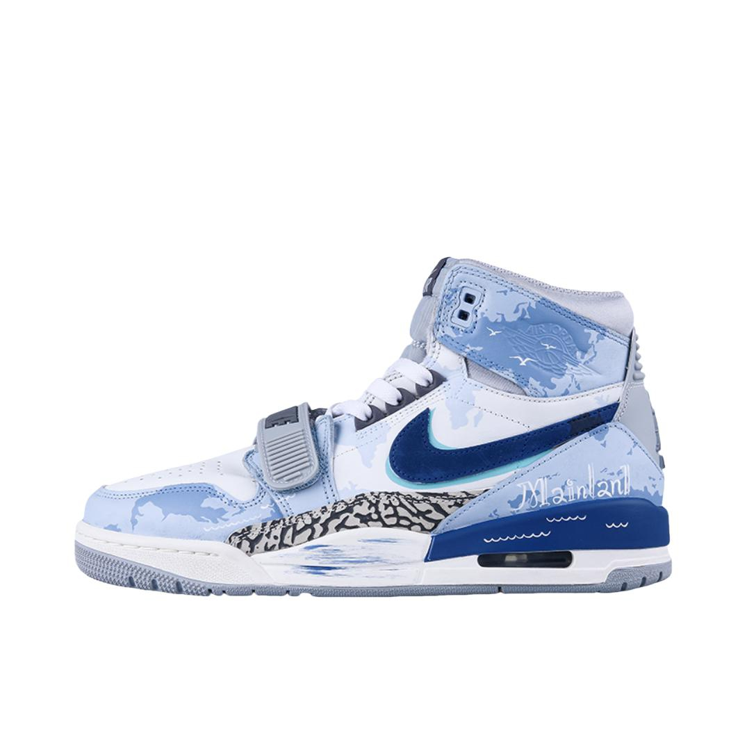 推荐商品：【定制球鞋】Air Jordan Legacy 312 运动休闲鞋 减震透气轻便耐磨增高防水支撑防滑复古美式经典做旧 州际巡航