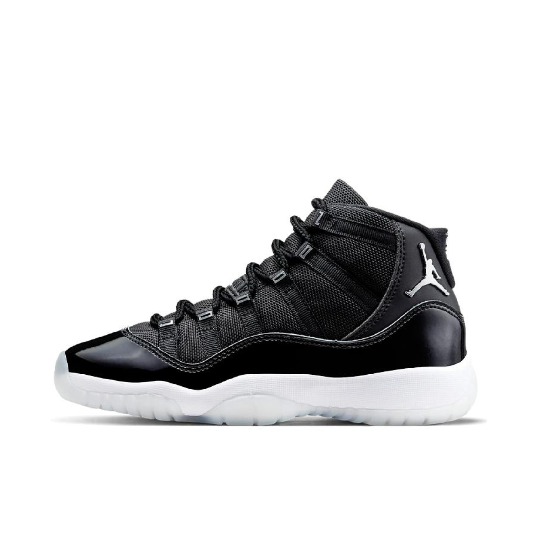 推荐商品：Air Jordan 11 篮球鞋 复古百搭防滑耐磨舒适 GS/黑色/银色
