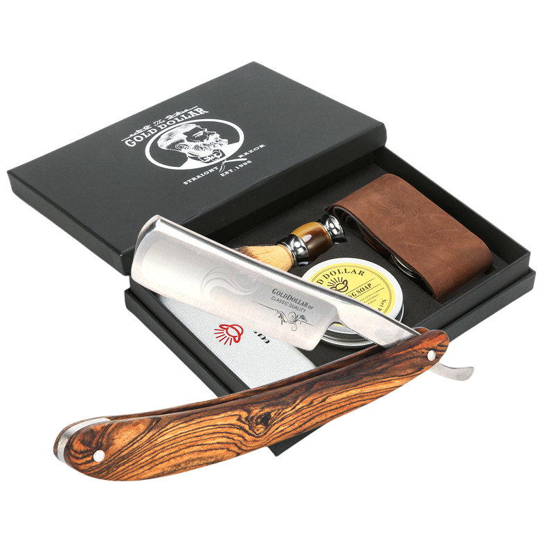 推荐商品：Kingyuan/金元 木柄SW21复古手动剃刀