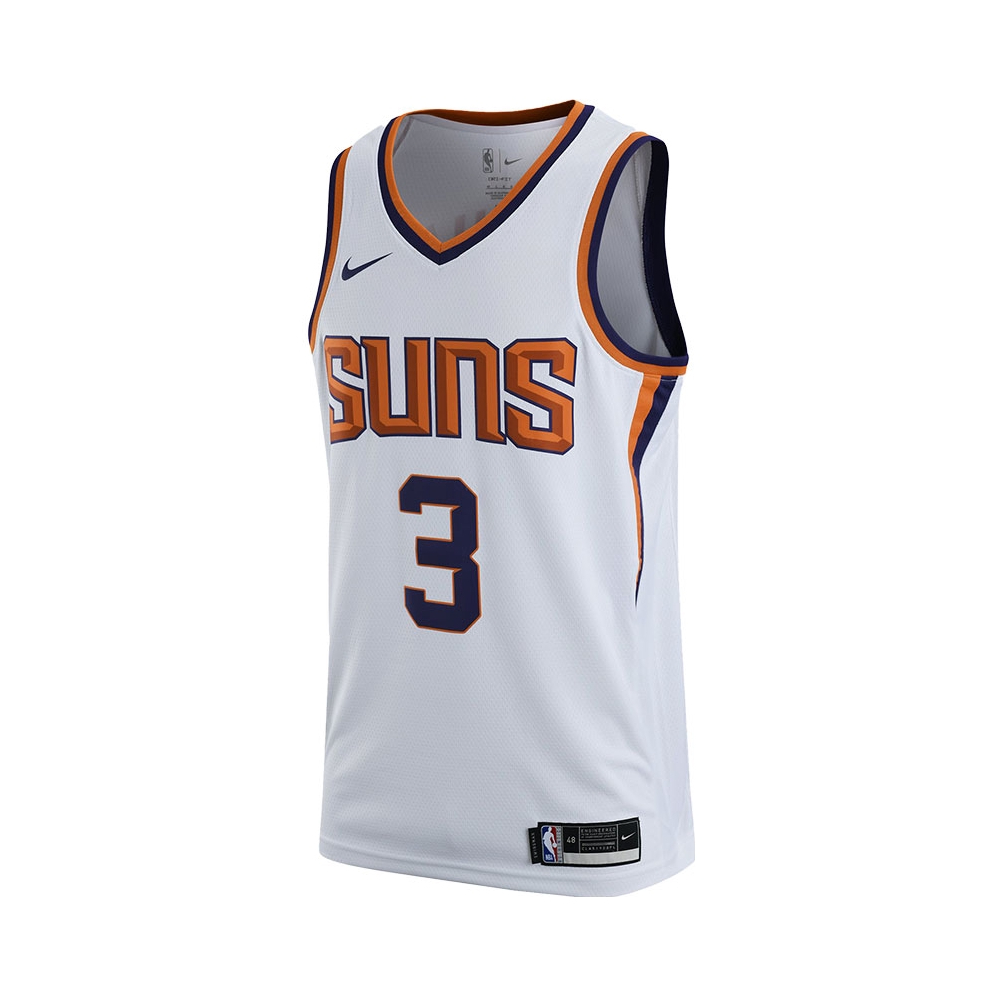 Nike NBA美式保罗 菲尼克斯太阳队网眼速干无袖 3号球衣