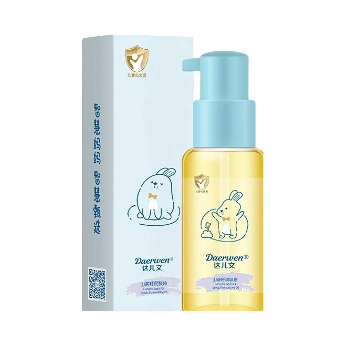 推荐商品：达儿文 婴幼儿纯正山茶籽润肤油护肤