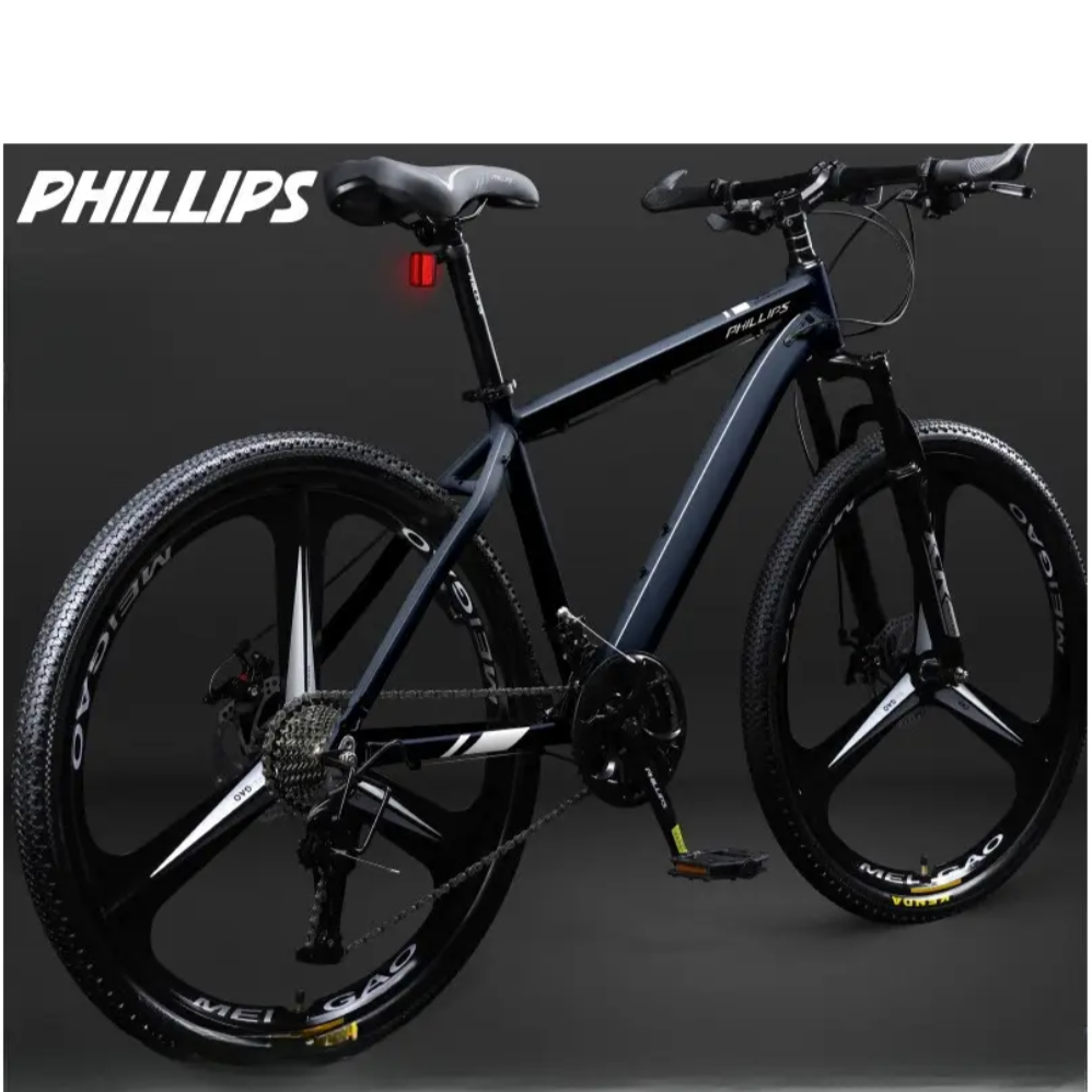 推荐商品：PHILLIPS/菲利普 JT-100 减震 蓝图 多速别 轻量化 山地车