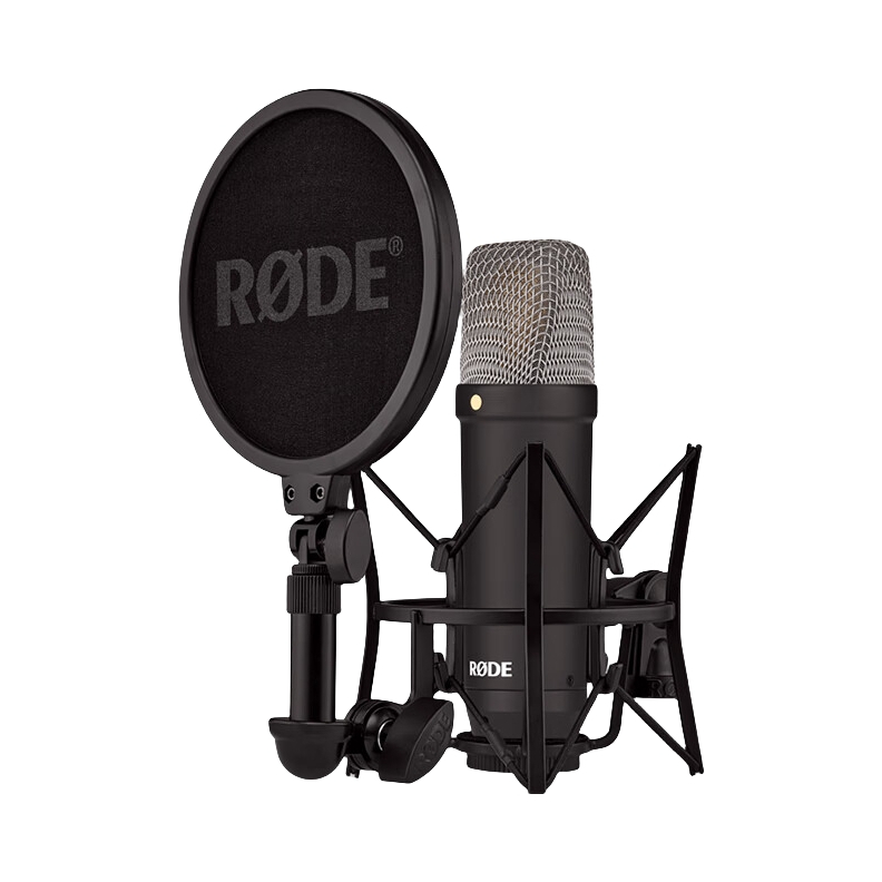 推荐商品：RODE/罗德 NT1 Signature 有线心形电容麦克风话筒 多彩可选 清晰原声