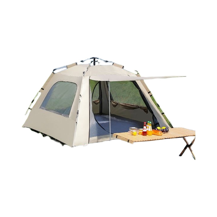 推荐商品：JeluxCamp/捷路普 可折叠 野外 沙滩 加厚 遮阳 防雨 帐篷 JLP-0041