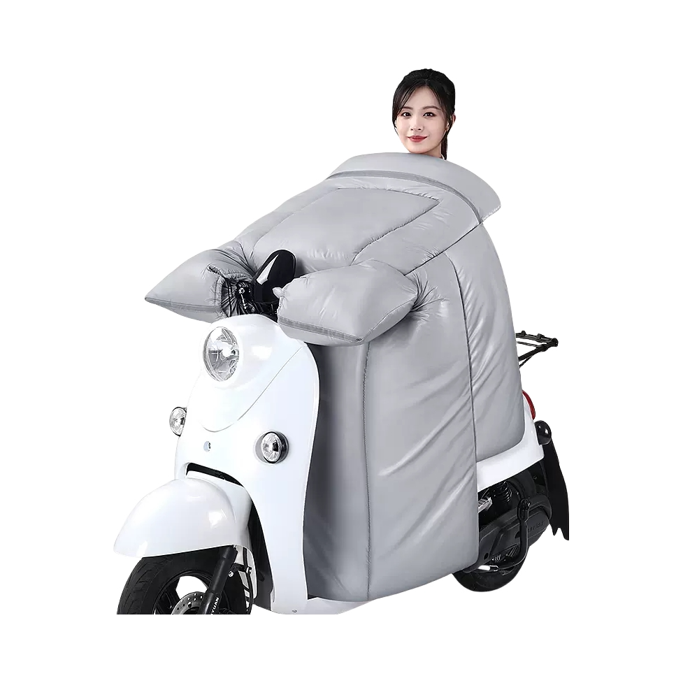 推荐商品：正招 加绒加厚 防雨防水 电动车挡风被