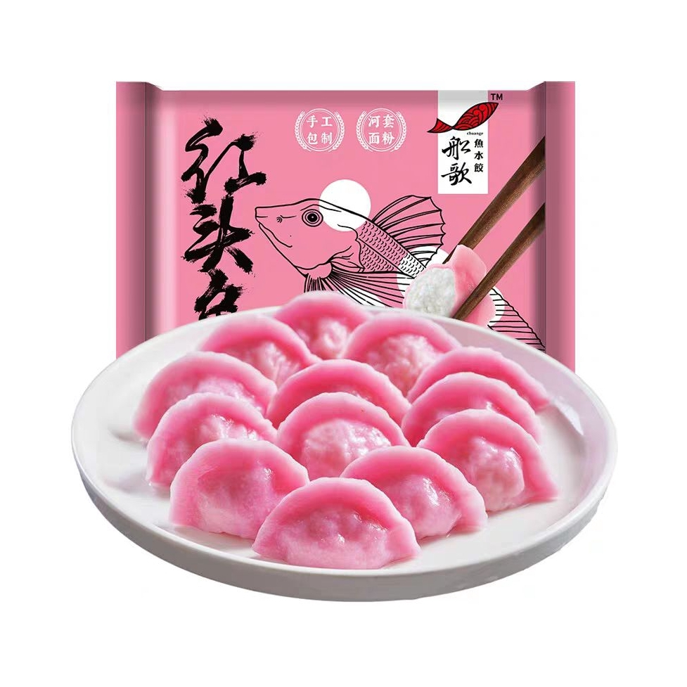 推荐商品：船歌鱼水饺 红头鱼水饺 袋装