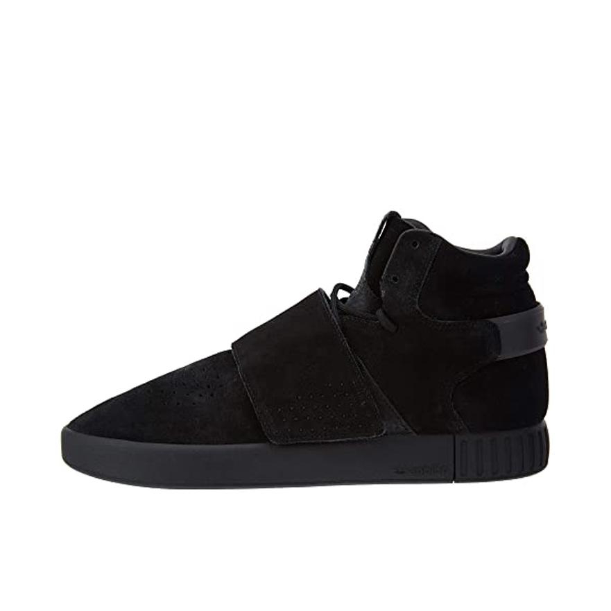 推荐商品：adidas Tubular Invader 时尚潮流 舒适百搭 防滑耐磨 轻便 魔术贴 运动休闲鞋 Black   纯黑