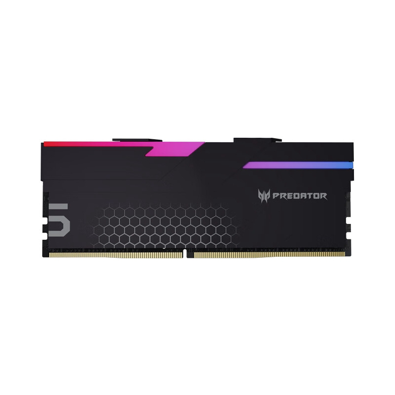 推荐商品：Acer/宏碁 Hermes冰刃系列 DDR5 黑色台式机内存条 超低时序 电竞