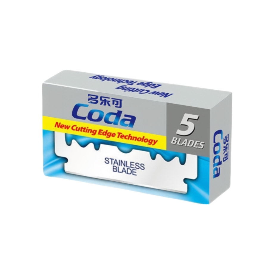 推荐商品：【男士专用】多乐可 不锈钢双面剃须刀片 老式