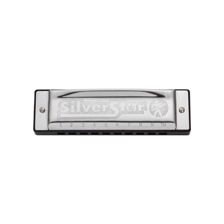 推荐商品：HOHNER/和来 504/20C 10孔白银之星专业演奏单音口琴