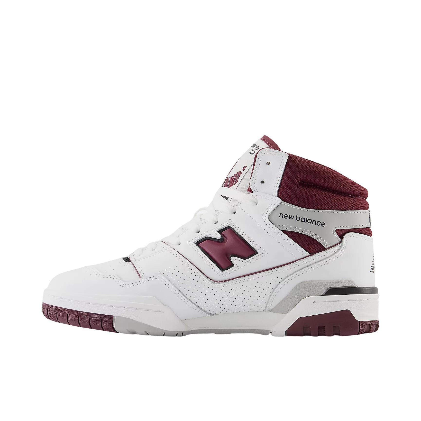 推荐商品：New Balance 650R 耐磨 减震防滑 潮流复古 包裹性 休闲鞋 白色/灰色/红色