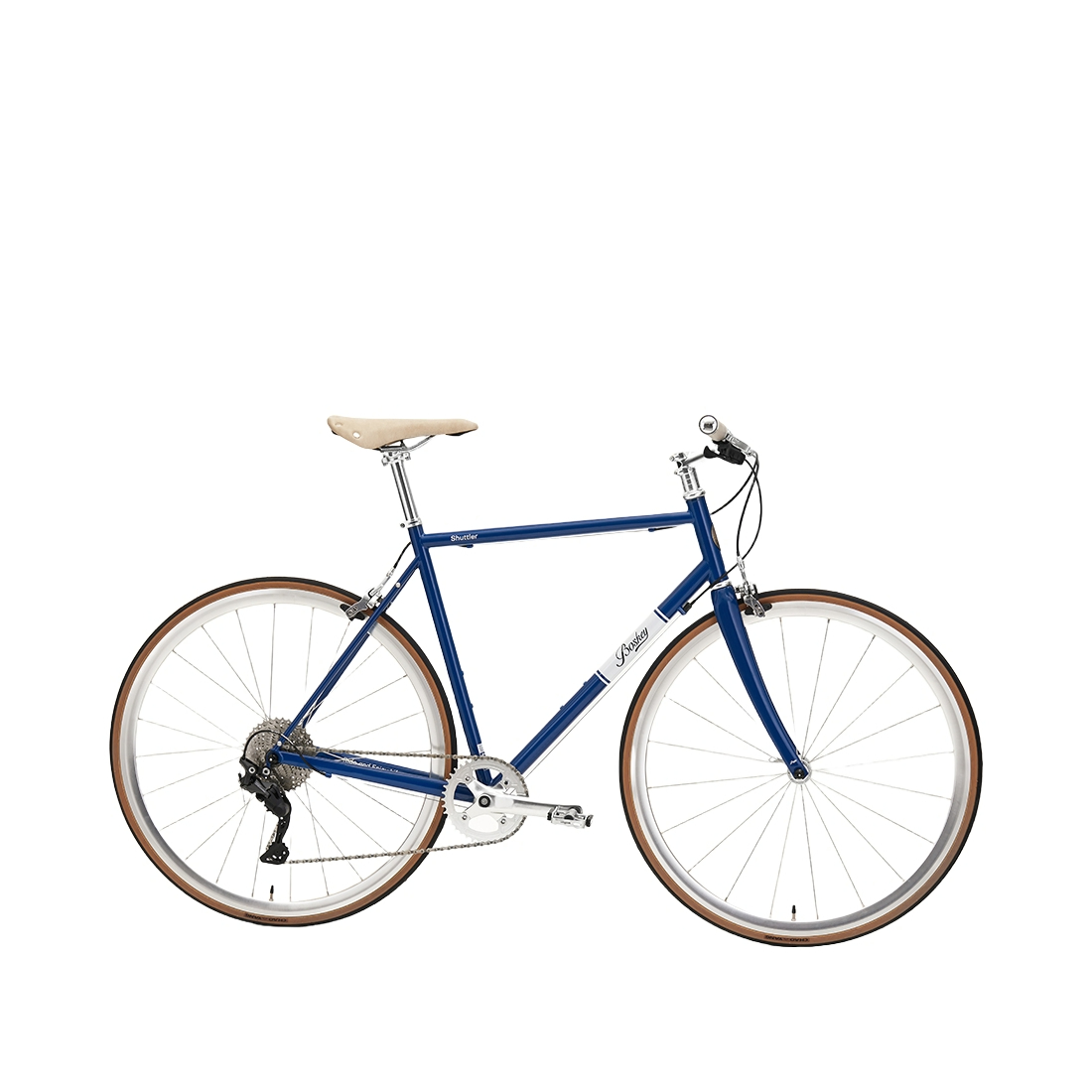 推荐商品：BOSKEY Shuttler 轻旅 复古 平把 城市自行车