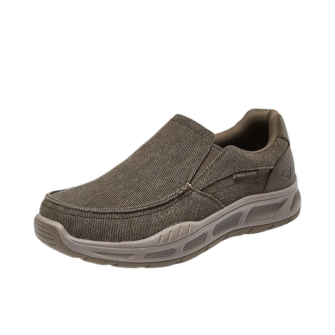 推荐商品：Skechers/斯凯奇 时尚百搭 耐磨 一脚蹬 轻质 运动休闲鞋 204848 浅棕色