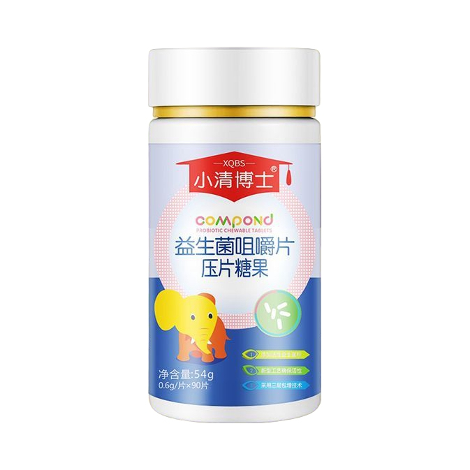 推荐商品：小清博士 益生菌咀嚼片压片糖果 调理肠胃