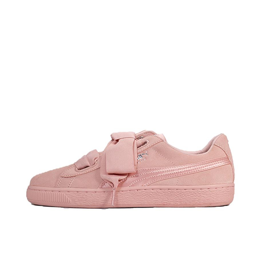 推荐商品：Puma/彪马 Suede Heart 运动休闲鞋 透气防滑耐磨舒适轻便复古时尚 Pink 粉色麂皮
