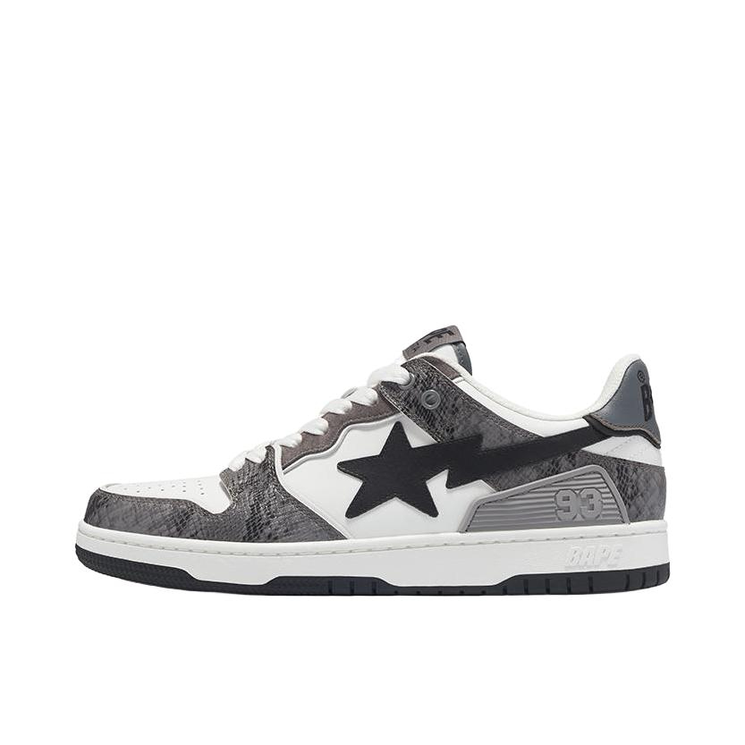 推荐商品：Bape SK8 STA 板鞋 低帮休闲 男款/黑色