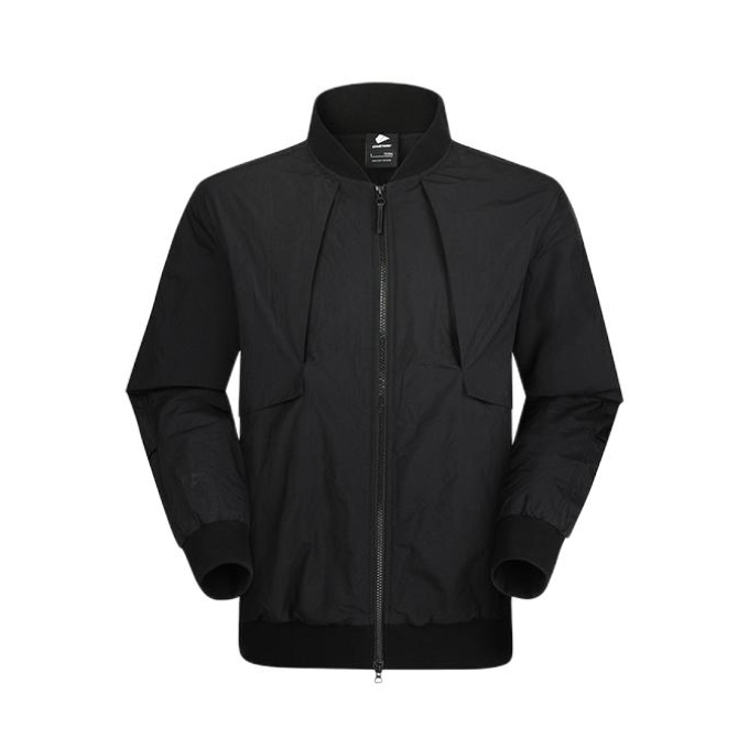 推荐商品：Oneway 防泼水柔软透气保暖长袖棉服 952533201 冰湖黑