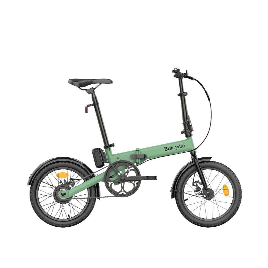 推荐商品：Baicycle F1 高碳钢 锂电池 折叠 防滑 电动自行车