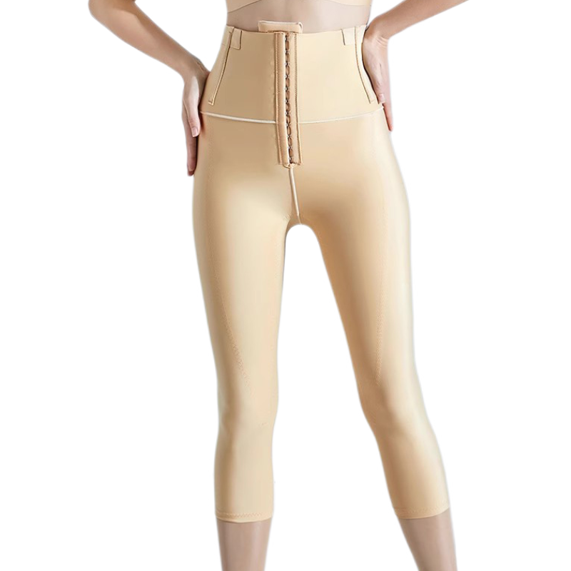 推荐商品：怀美 塑形高腰大腿环吸紧身裤 女装 6043J 肤