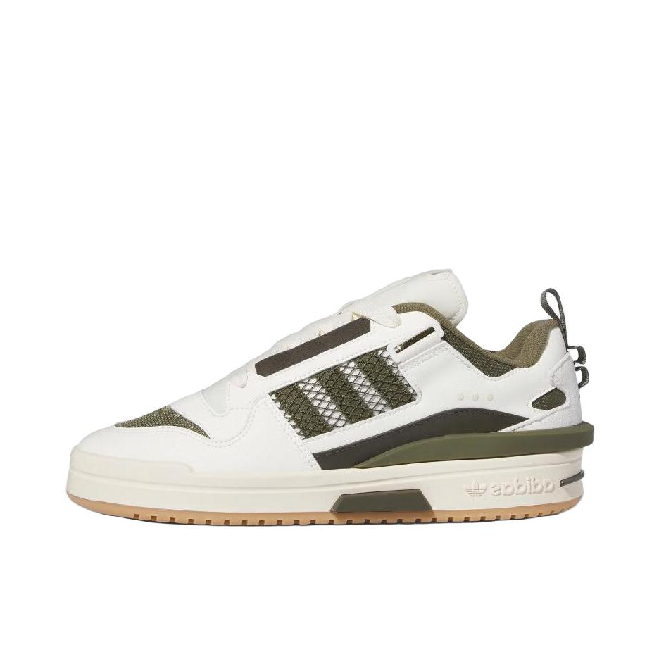 推荐商品：adidas Originals Forum 板鞋 轻便复古防滑时尚魔术贴篮球风薄底包裹性 白色/黑色/墨绿色