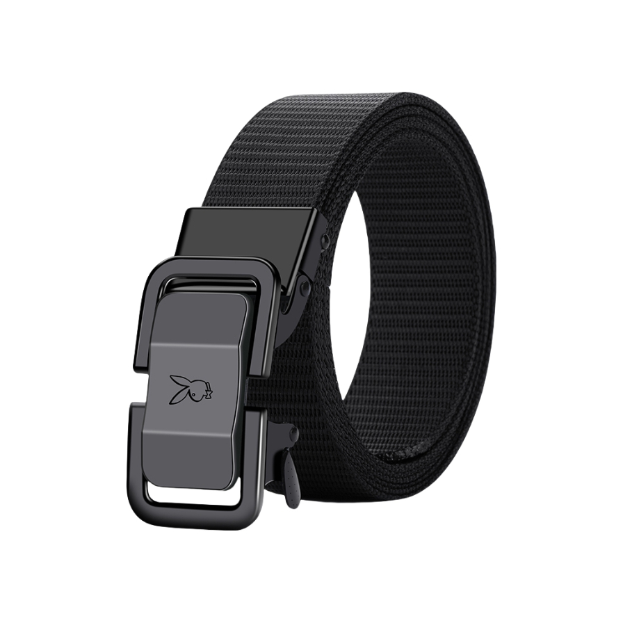 推荐商品：Playboy/花花公子 自动扣编织帆布腰带 YCPDFZ2431