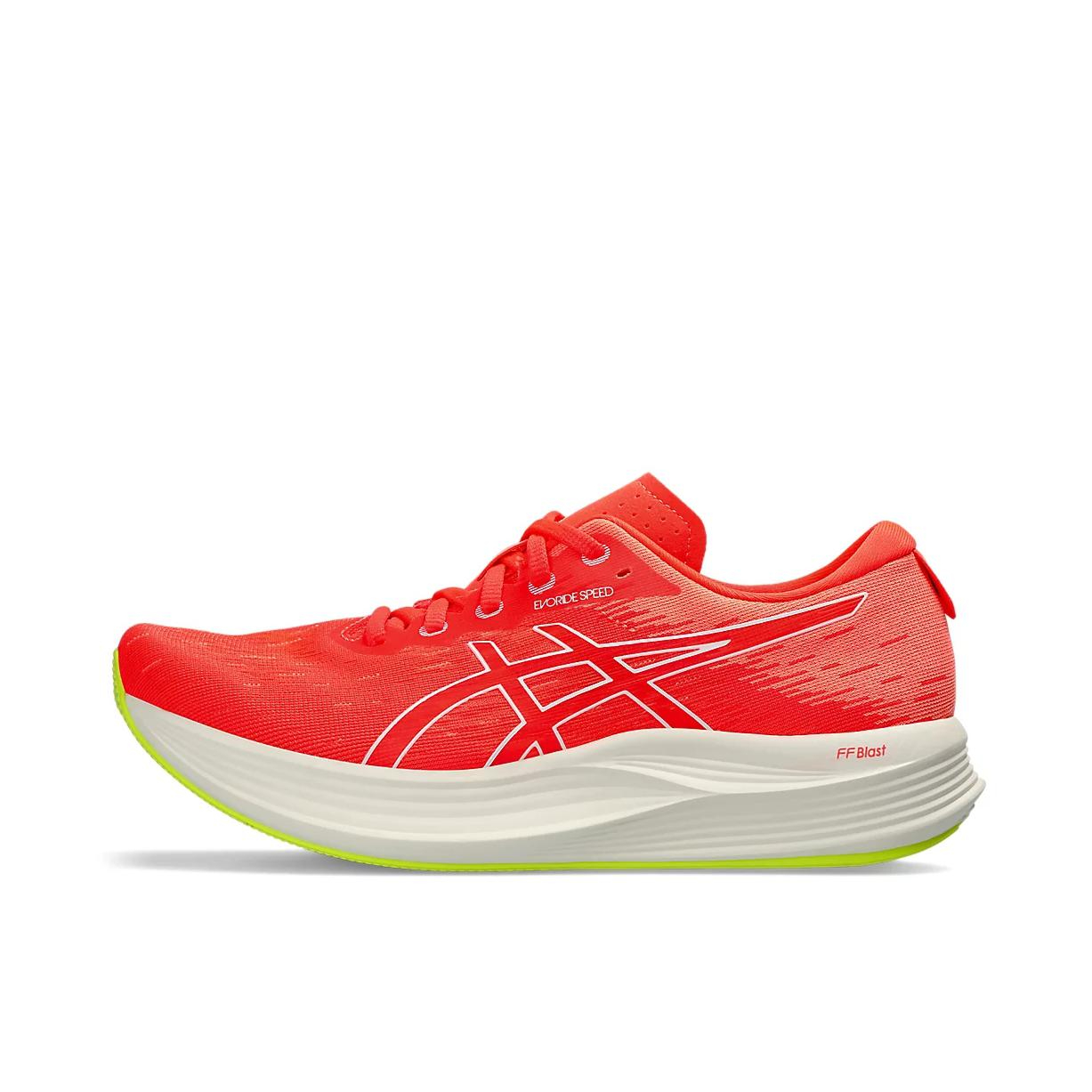 推荐商品：Asics/亚瑟士 Evoride Speed 2 缓震回弹 防滑耐磨 舒适透气 百搭 马拉松 耐用 跑鞋 橙色