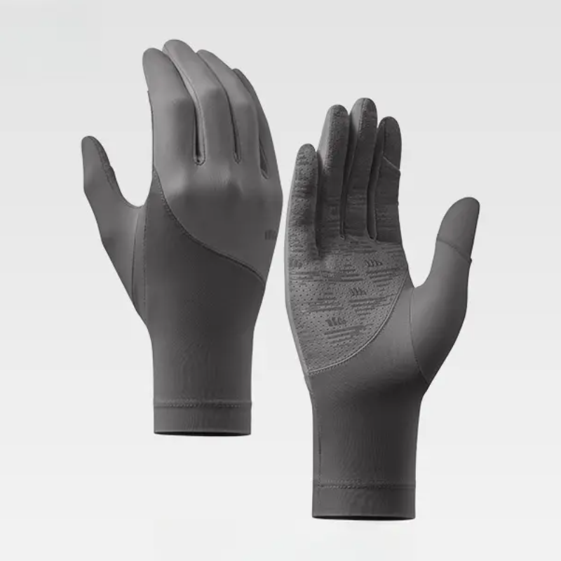 推荐商品：蕉下 凉感防晒可触屏全指防风防滑冰丝长短款手套 AL360