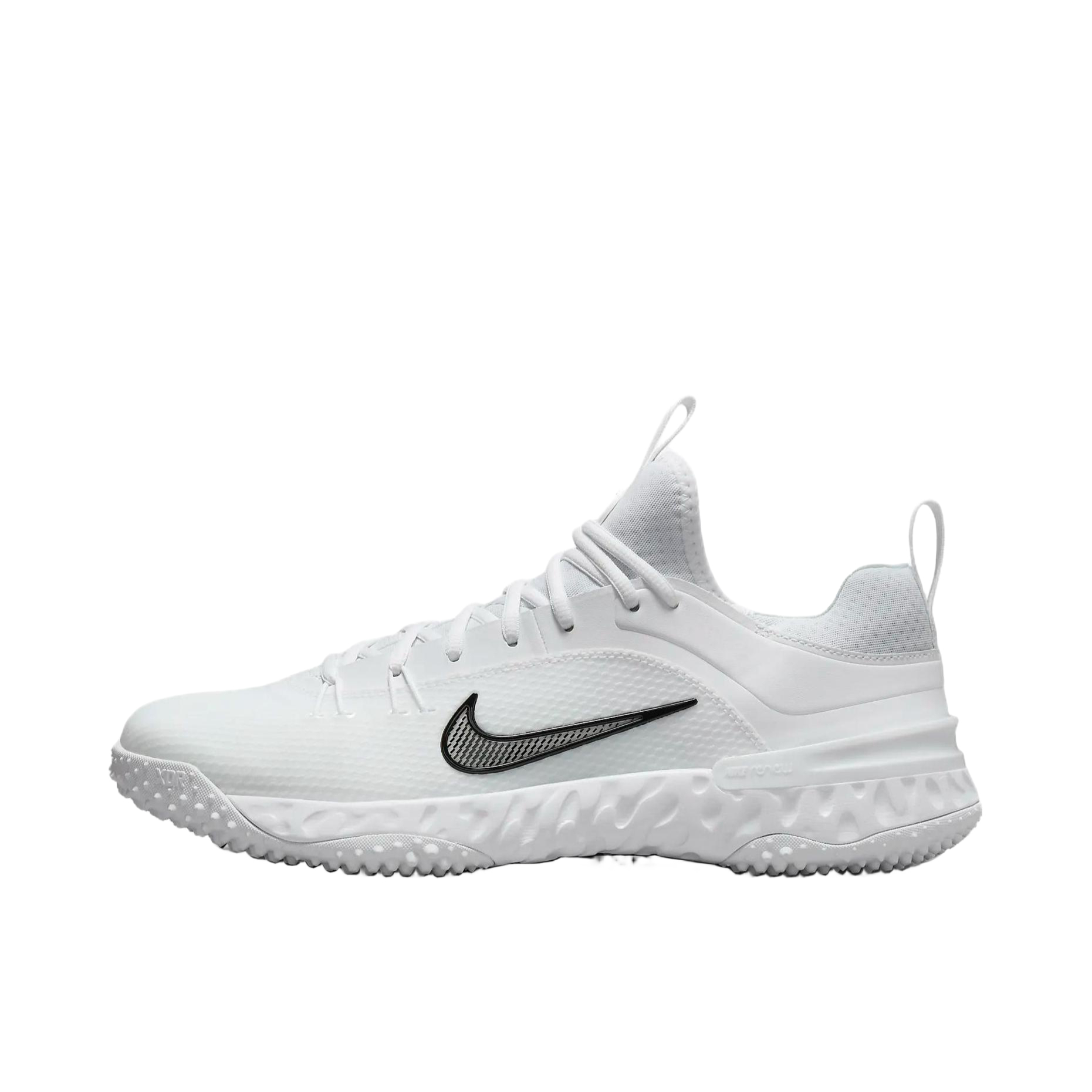 推荐商品：Nike Huarache 9 Elite TF 防滑 圆头 减震 网球鞋 白色 