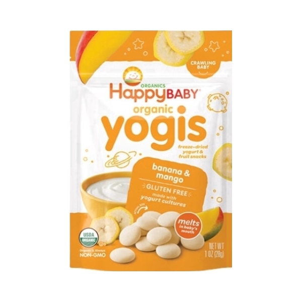 推荐商品：禧贝/HappyBABY 有机酸奶溶豆无添加色素