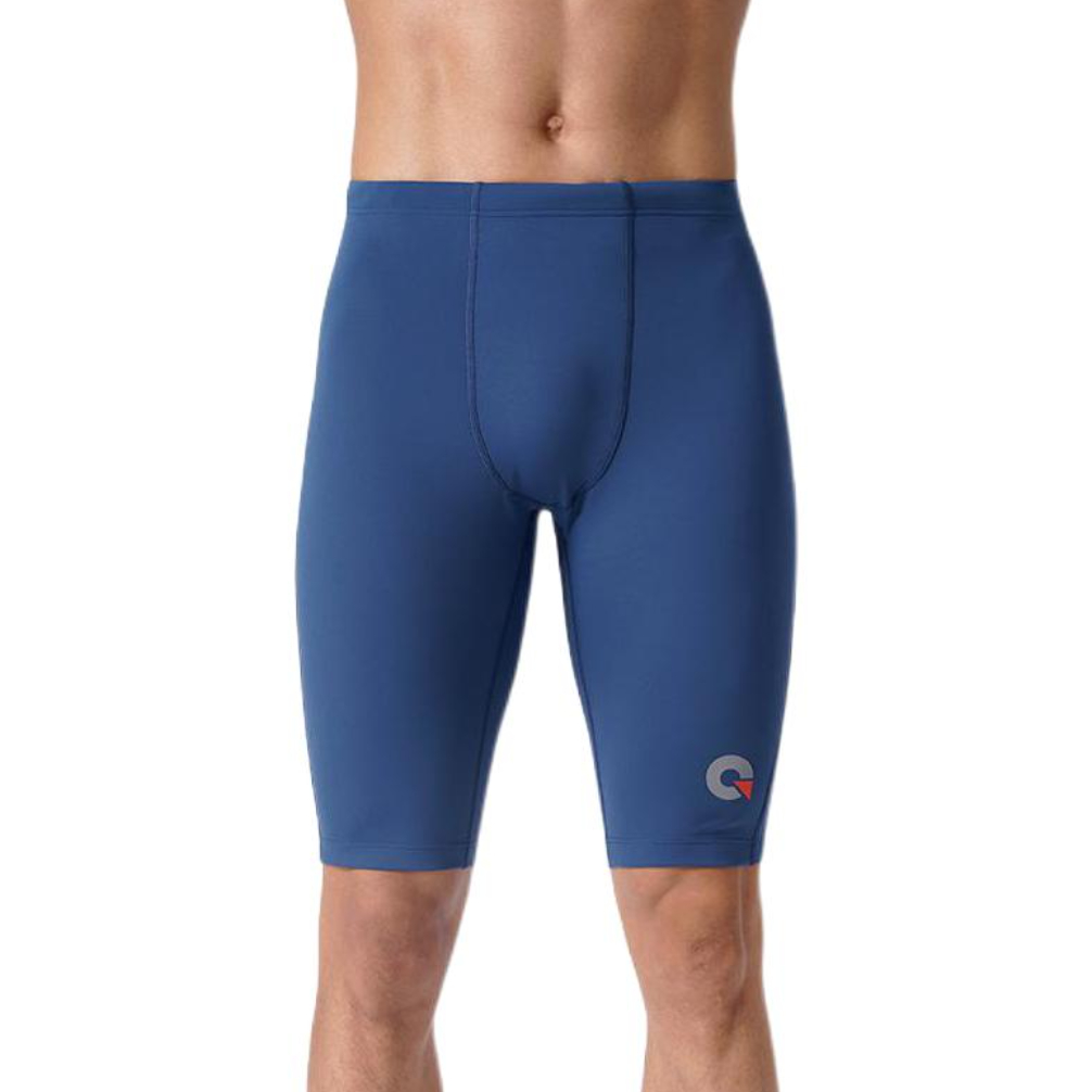 推荐商品：gofind running 透气速干高弹紧身裤 GSB11168/GSB11169 墨蓝/男款