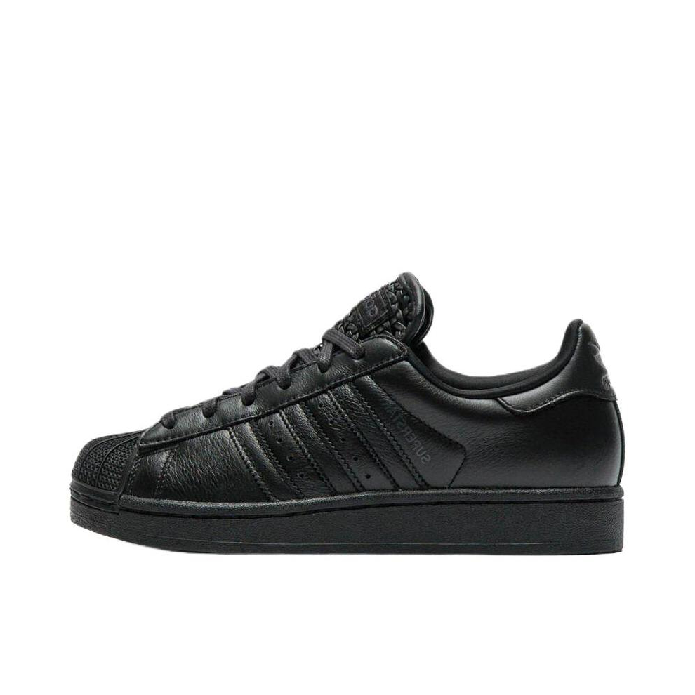 推荐商品：adidas Originals Superstar 2 板鞋 复古防滑耐磨贝壳头贴合圆头支撑 女款/亮黑色