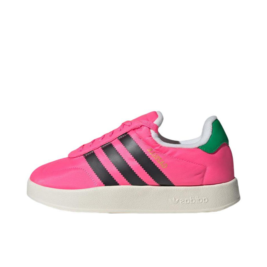 推荐商品：adidas Originals Gazelle HOME T头鞋 德训鞋 板鞋 缓震防滑耐磨 亮粉/一号黑/绿色