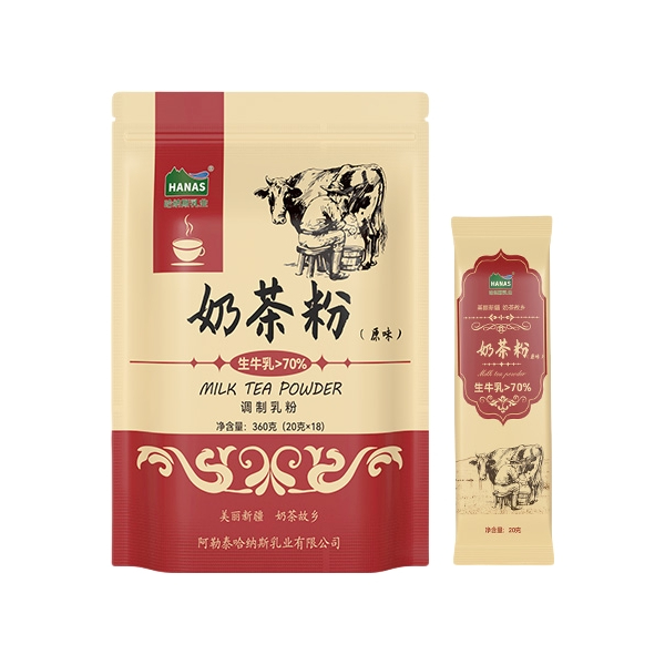 推荐商品：哈纳斯乳业 奶茶粉 360g 袋装 经典原味