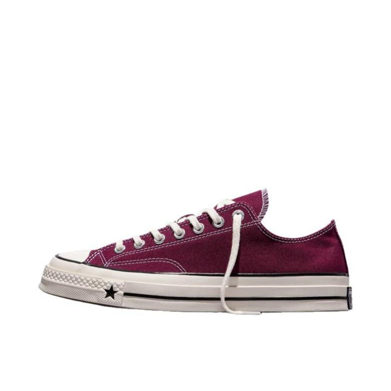 推荐商品：Converse/匡威 CHUCK 70 X 帆布鞋 舒适防滑百搭 低帮/深红色