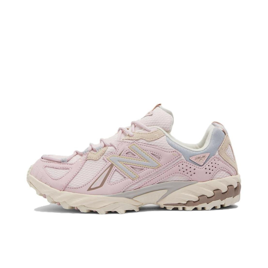 推荐商品：New Balance 610 跑鞋 机能透气防滑耐磨复古百搭简约舒适低帮户外功能鞋圆头 女款/粉色/米色