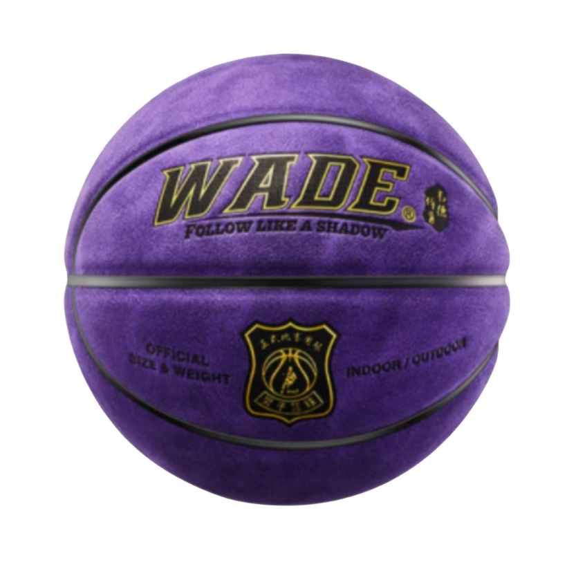 推荐商品：韦德 比赛训练专用 室外耐磨 翻毛皮 合成革篮球