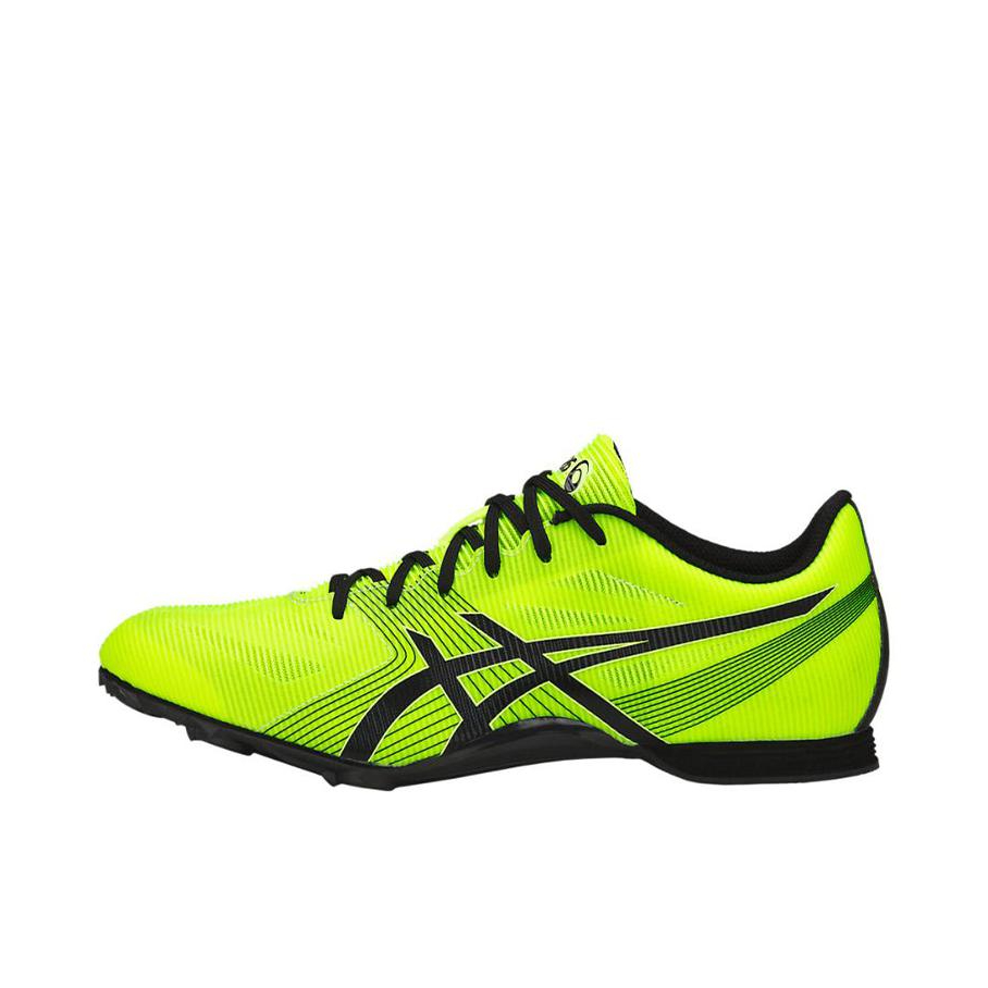 推荐商品：Asics/亚瑟士 Hyper MD 6 防滑耐磨 透气舒适 跑鞋 荧光黄/黑色