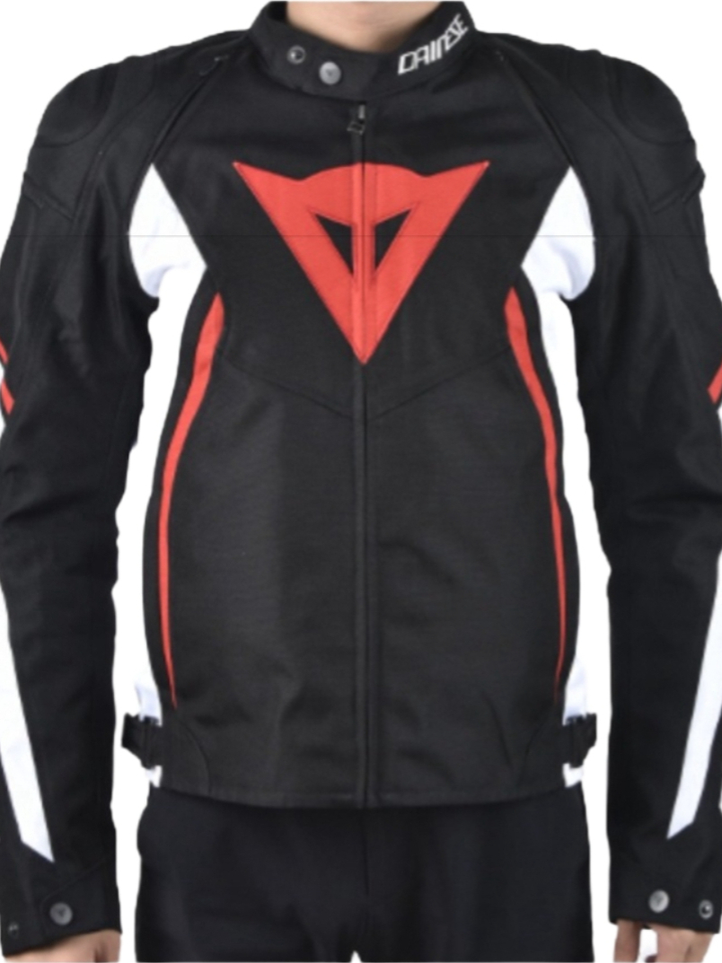 推荐商品：Dainese AVRO D2 TEX JACKET 摩托车保暖防水防摔机车立领防风骑行服 201735190 黑白红