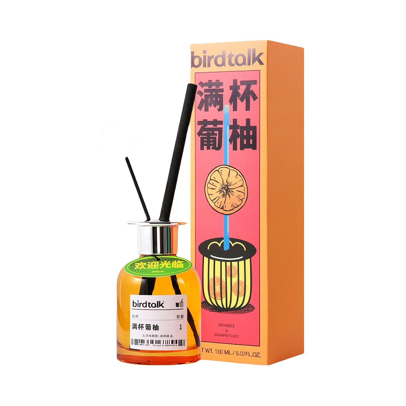 推荐商品：birdtalk/布尔桃 玩味系列 无火香薰 150ml